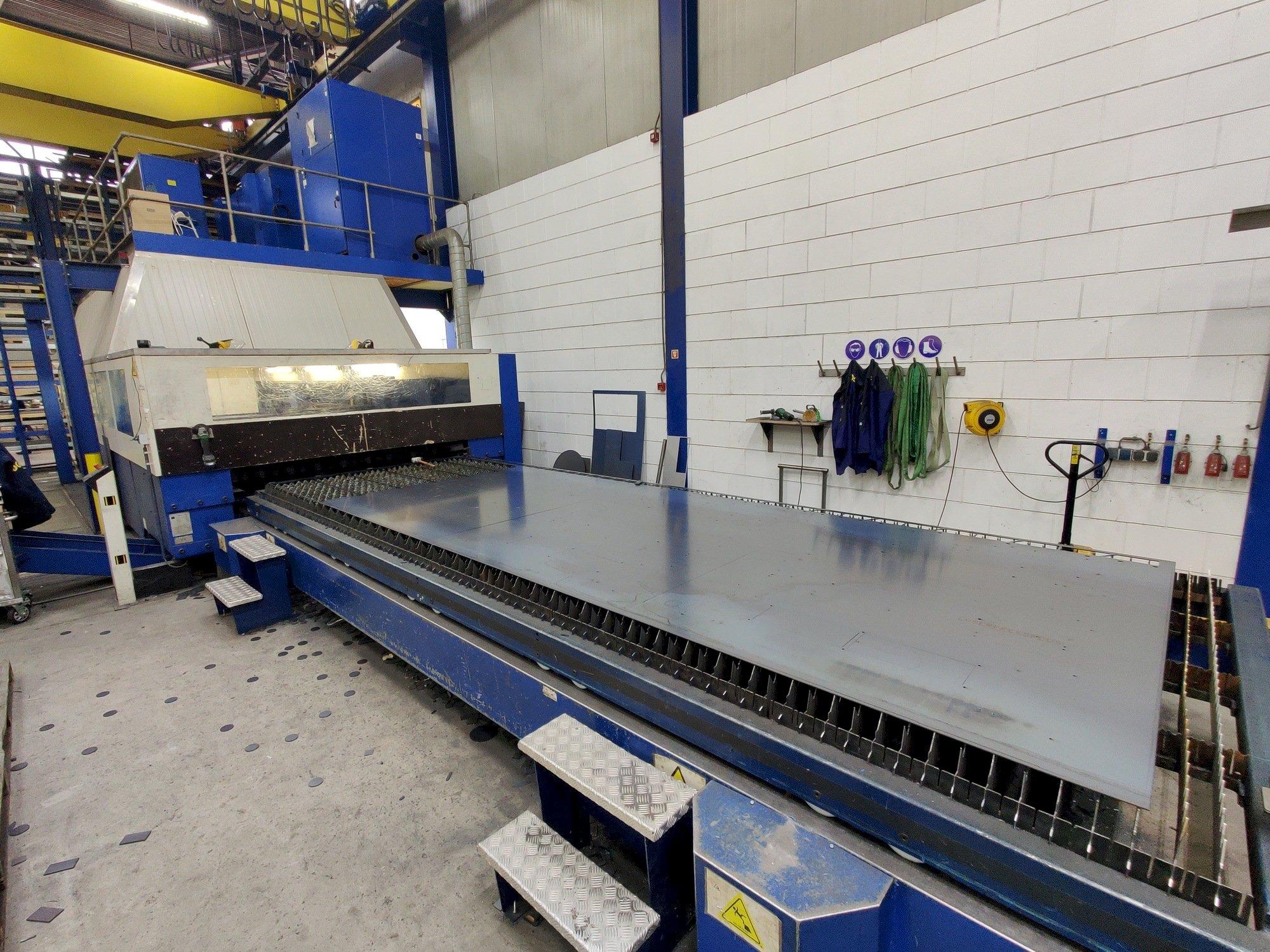 Front view of Trumpf Trumatic L 6050 6kW CO2  machine