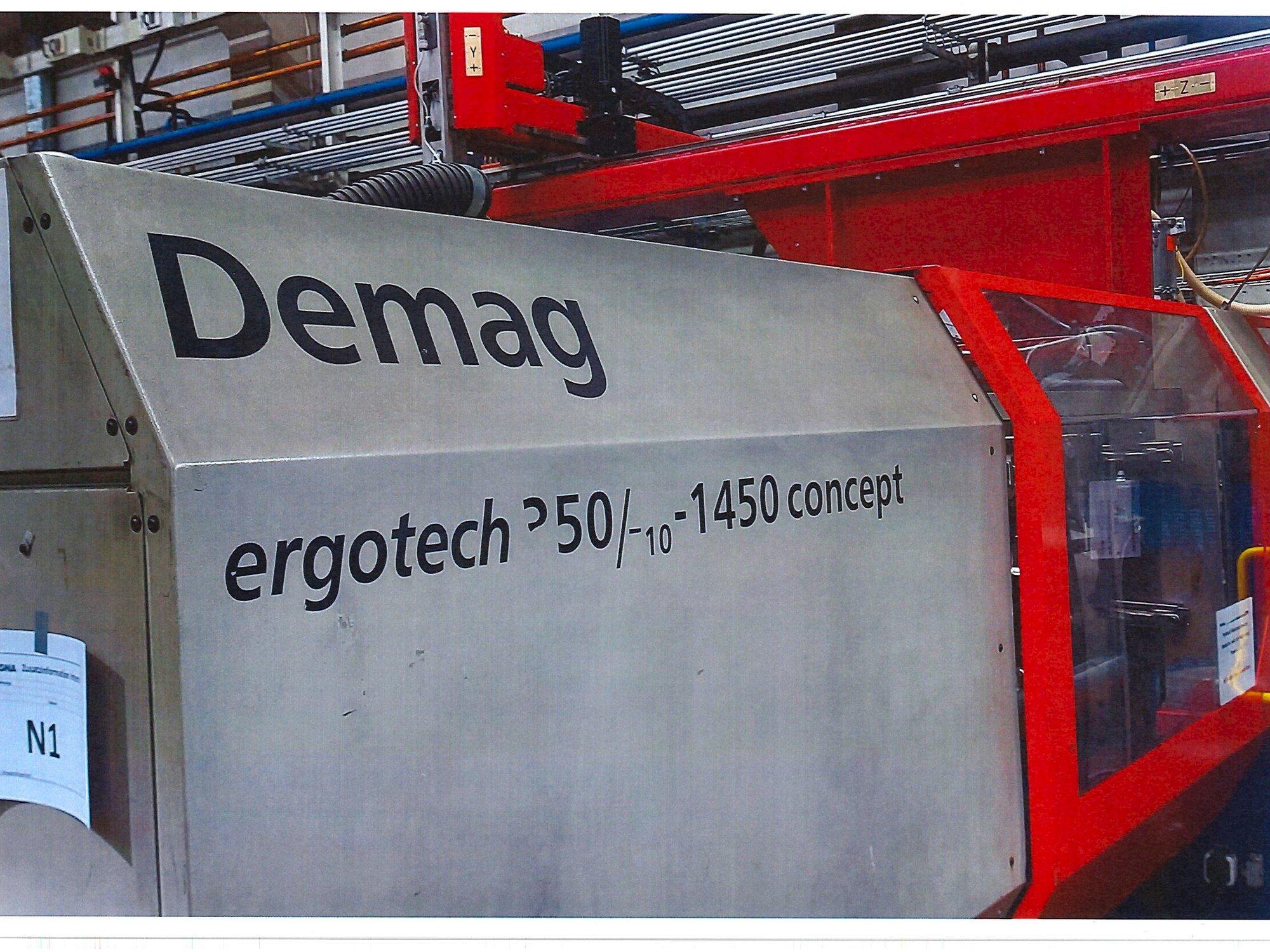 Front view of DEMAG ergotech 350/710-1450 concept  machine