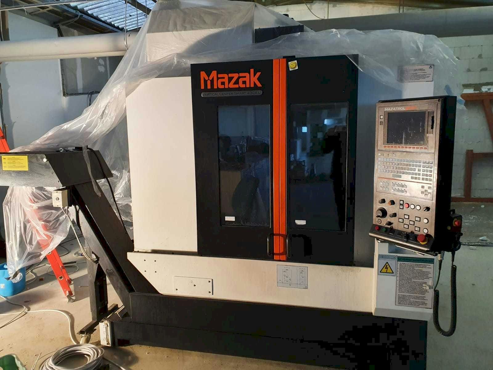 Front view of Mazak VCS 430A L  machine