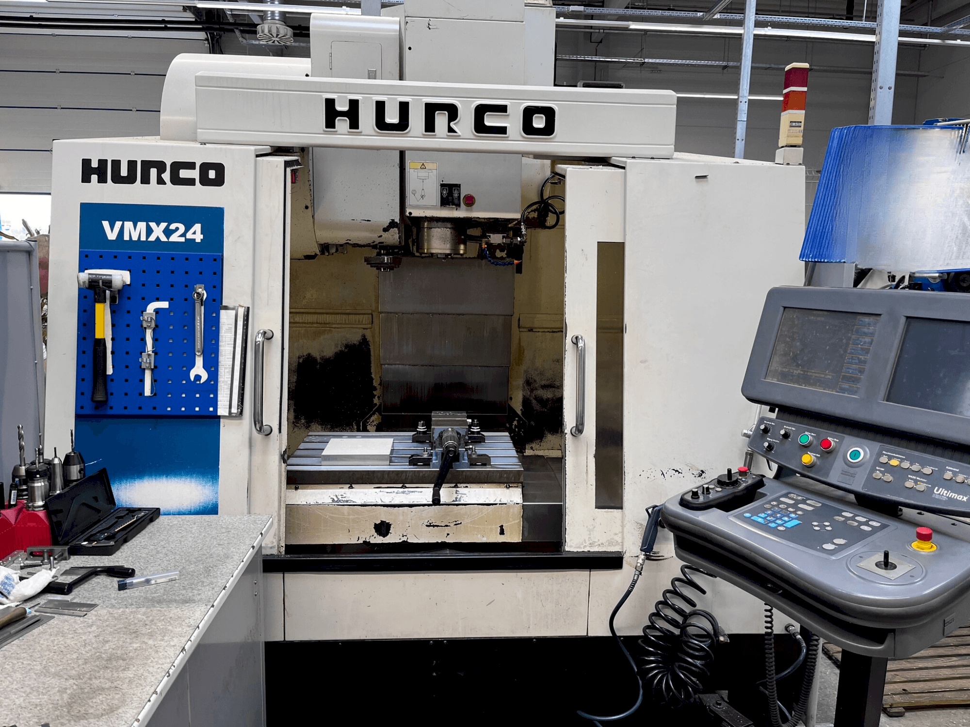 Front view of Hurco VMX 24  machine