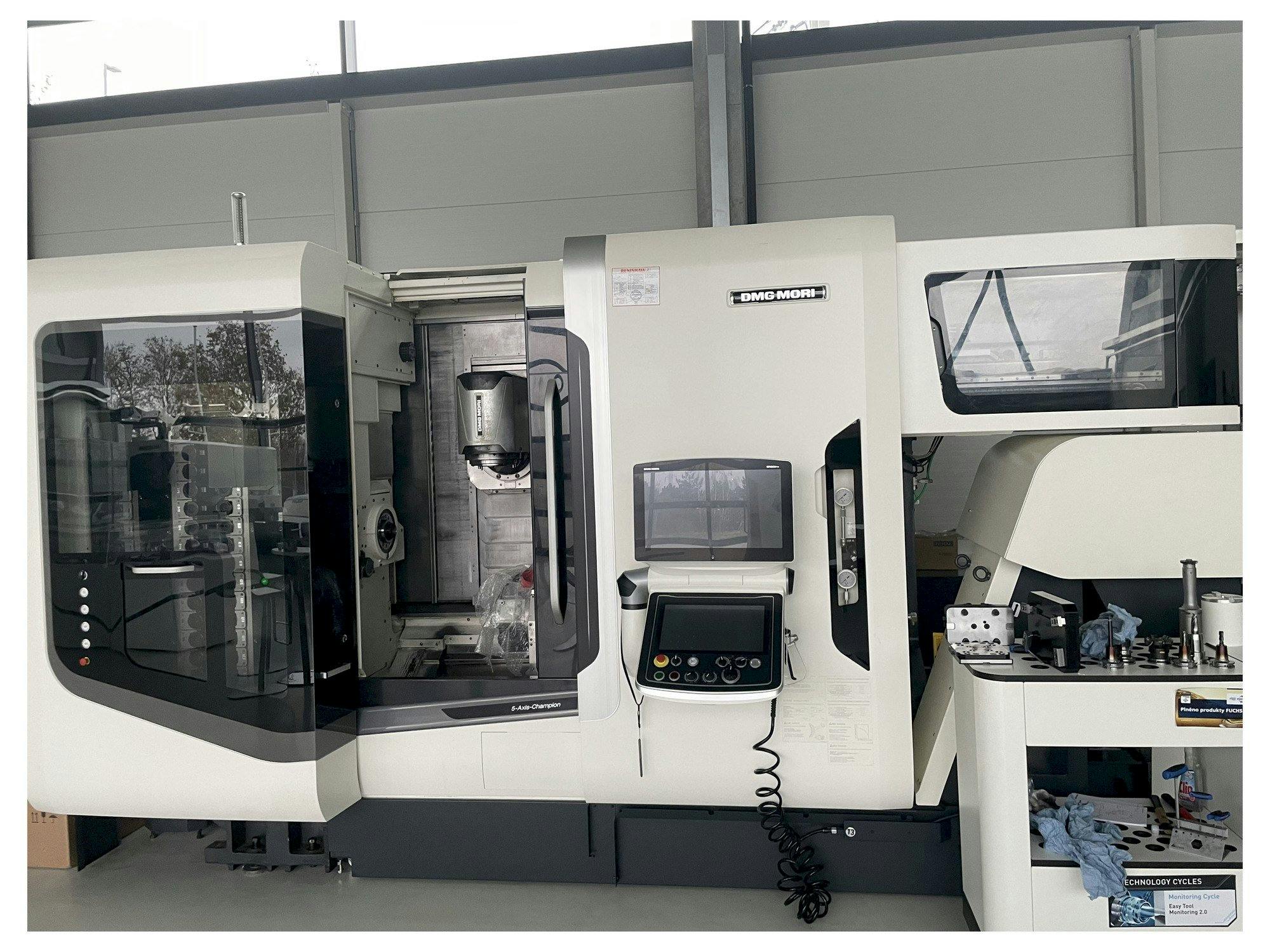 Front view of DMG MORI NTX 1000  machine