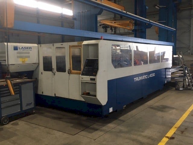 Front view of Trumpf Trumatic L4030  machine