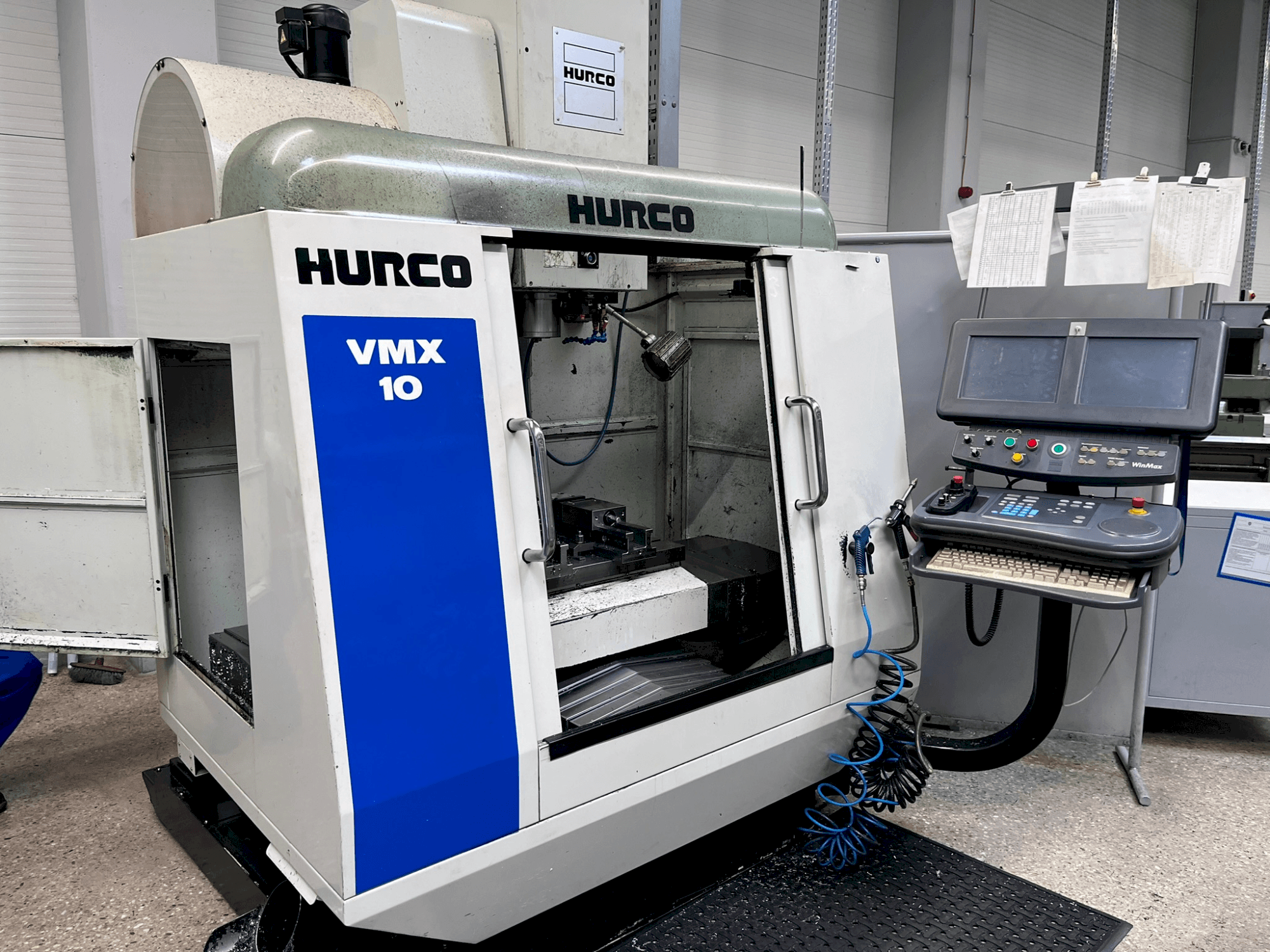 Front view of Hurco VMX 10  machine