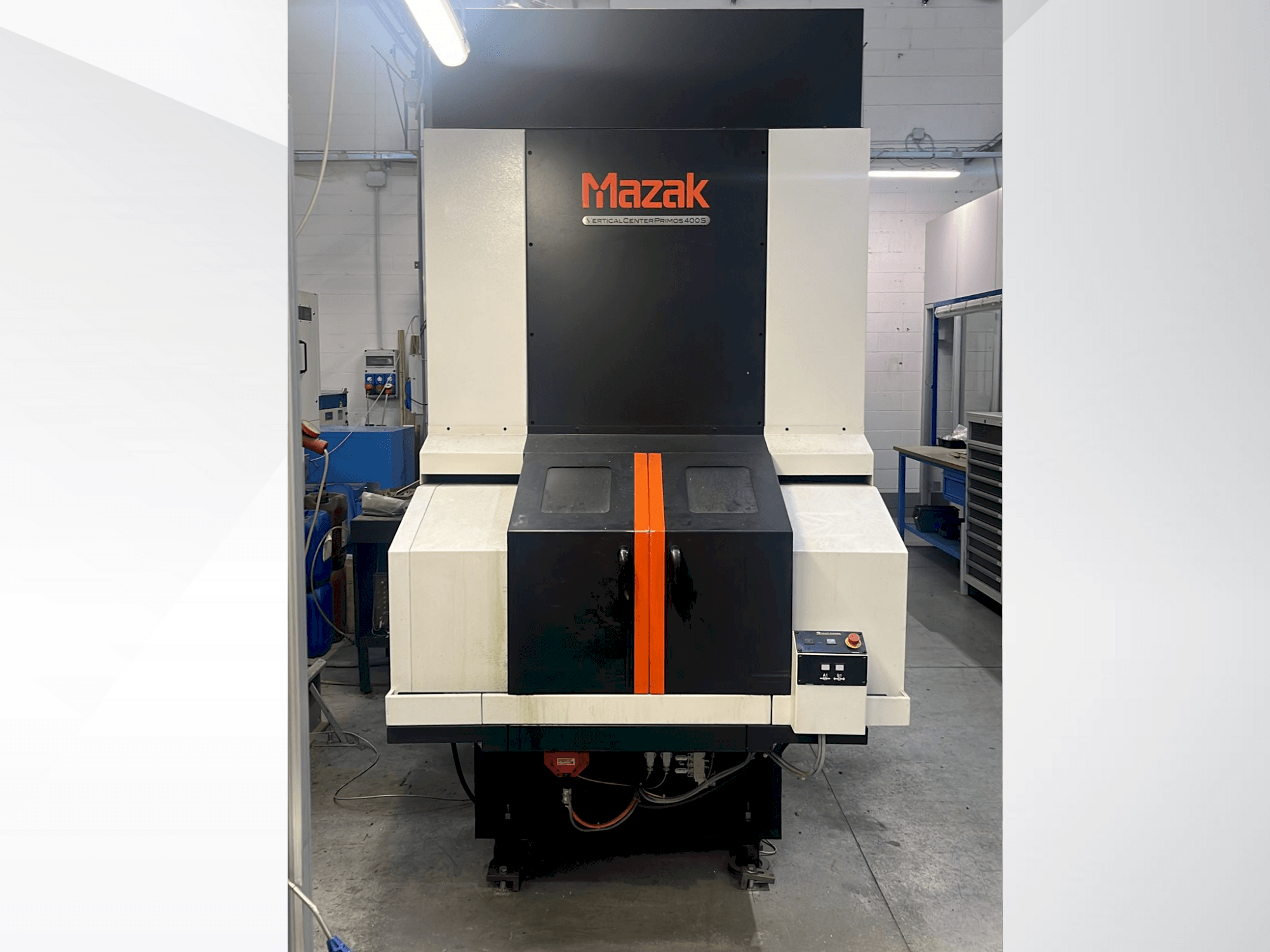 Front view of Mazak VC PRIMOS 400S  machine