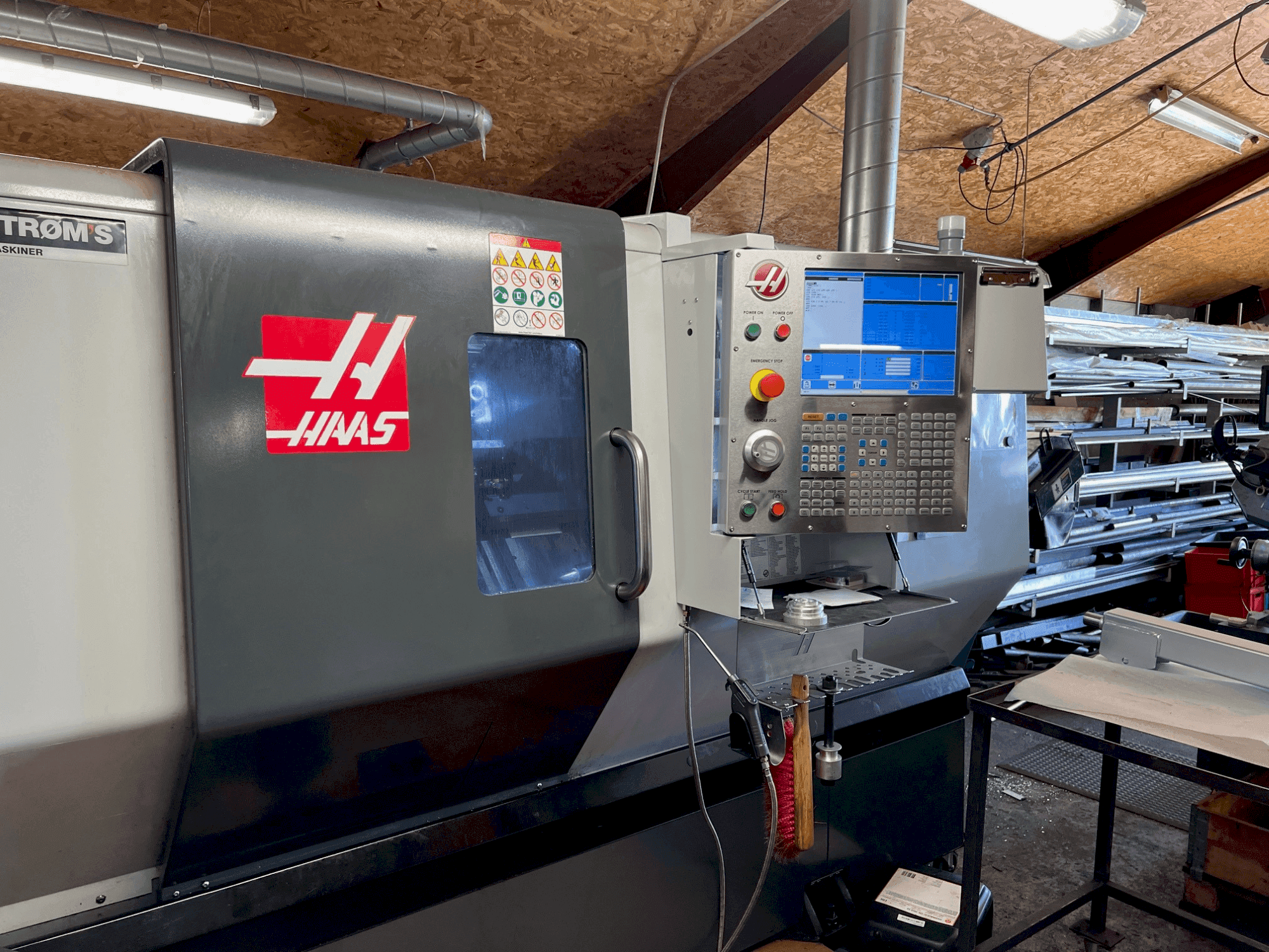 Front view of HAAS HAAS ST-30Y  machine