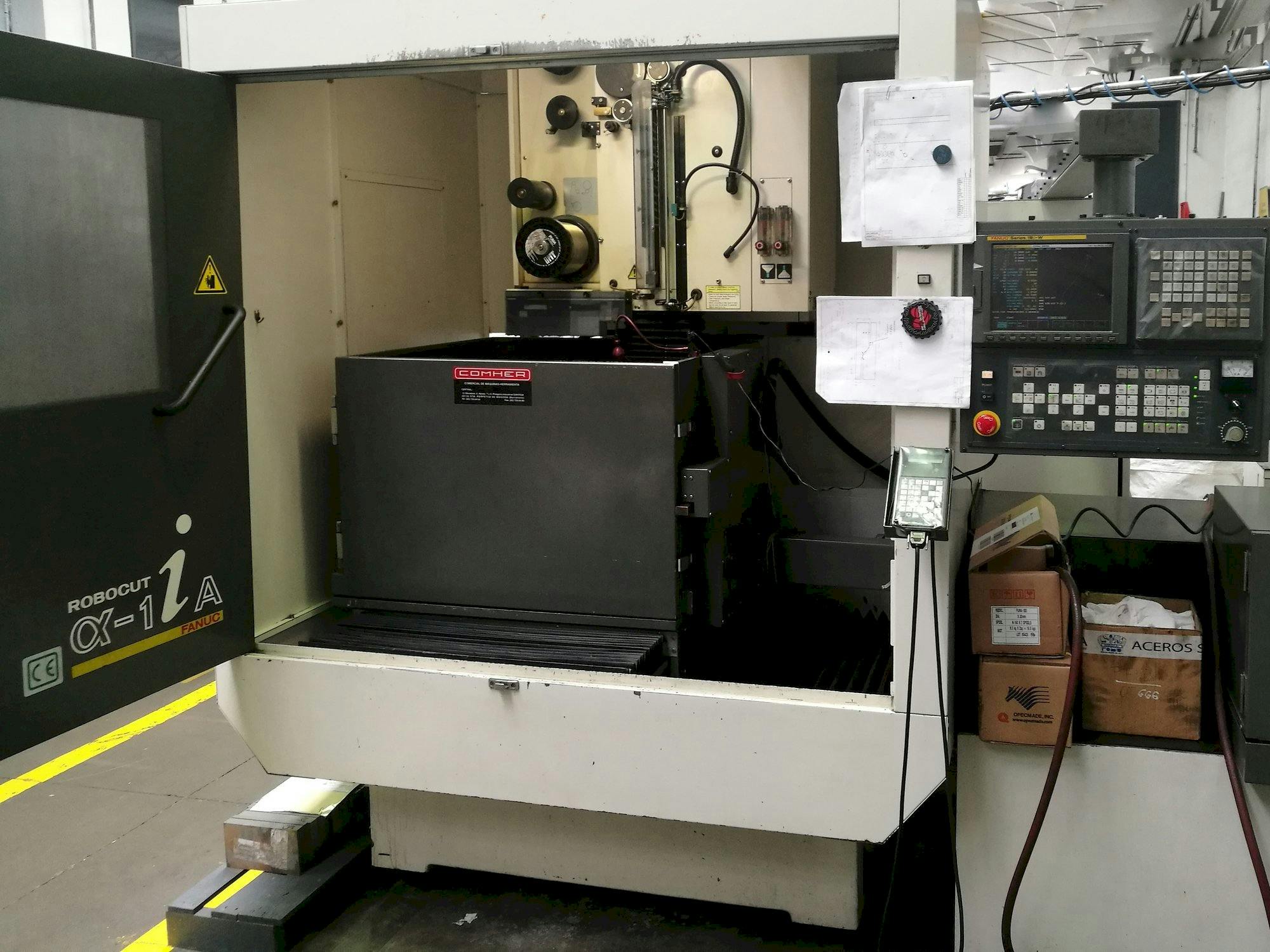 Front view of FANUC Robocut ALPHA -1iA  machine