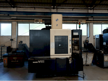 Front view of Makino V55-A15  machine