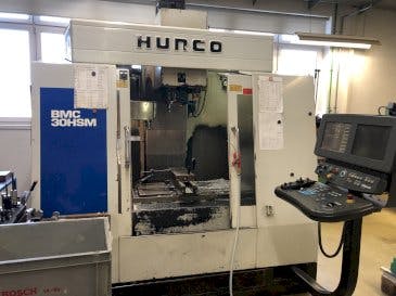 Front view of Hurco BMC 30 HSM  machine