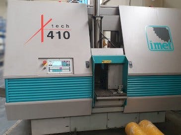 Front view of Imet X-TECH 410  machine