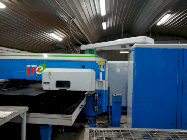 Front view of Finn-Power LPE5 SWUH  machine